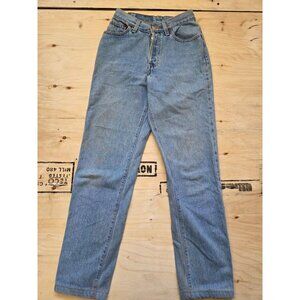 Levi's Vintage Women's 5 Fits 25" 17501 High Rise Tapered Mom Jeans Made USA 90s